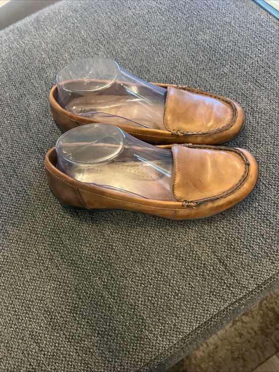 G.H. Bass & Co. Shoes - G.H. Bass & Co. Chestnut Brown Leather Slip-On Loafers